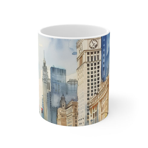 "Windy City Skyline Coffee Mug"