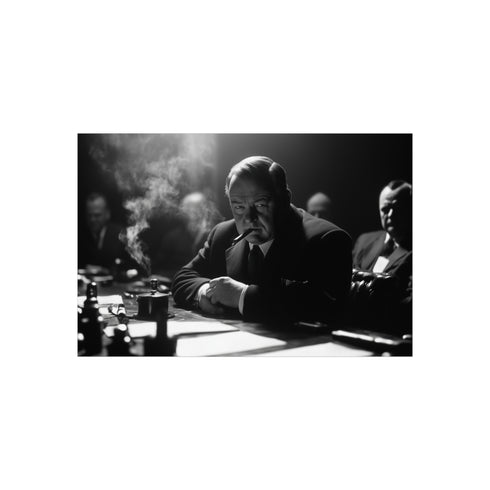 Winston Churchill Cigar Poster Wall