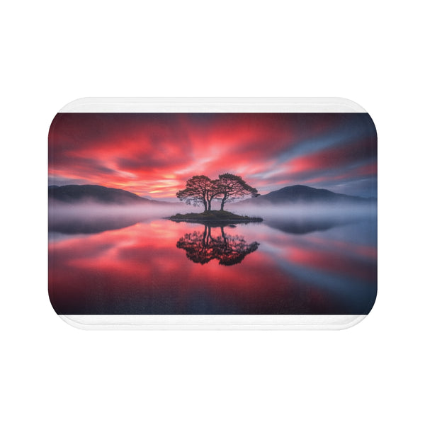 Winter Wonderland Bath Mat: Luxurious Comfort for Cold Days