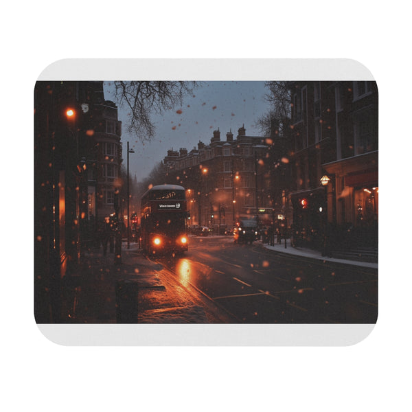 Winter Wonderland Mouse Pad London Snow