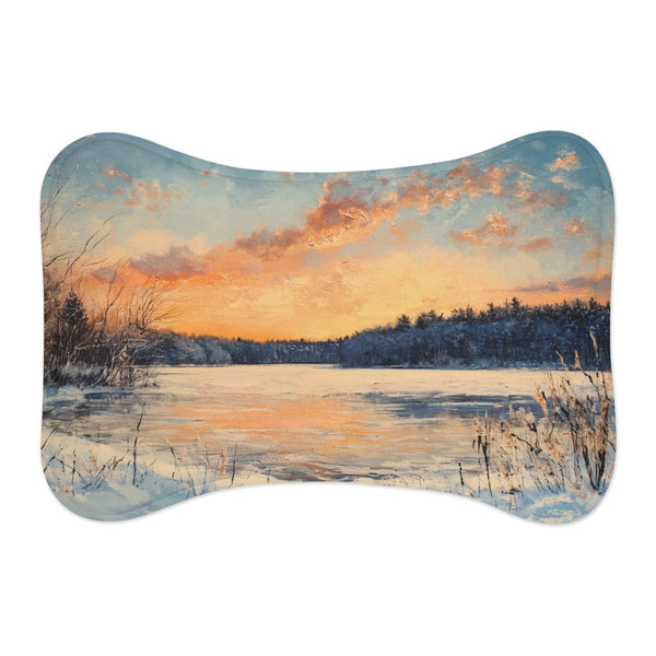 Winter Wonderland Pet Mat