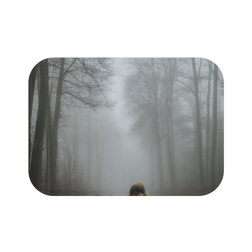 "Winter Wonderland Toddler Bath Mat"