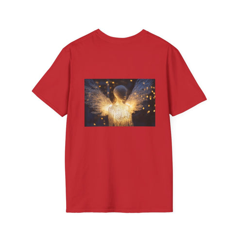 Wired Winged Angel T-Shirt Design