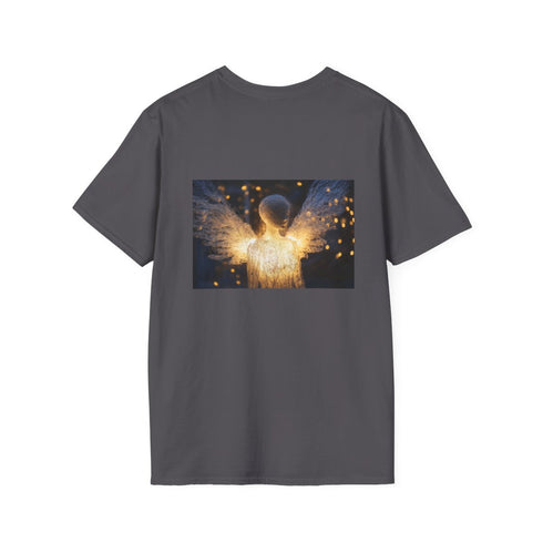 Wired Winged Angel T-Shirt Design