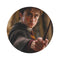 "Wizarding Wand Round Rug"