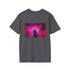 Wolf Howling Neon Moon T-Shirt