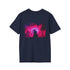 Wolf Howling Neon Moon T-Shirt