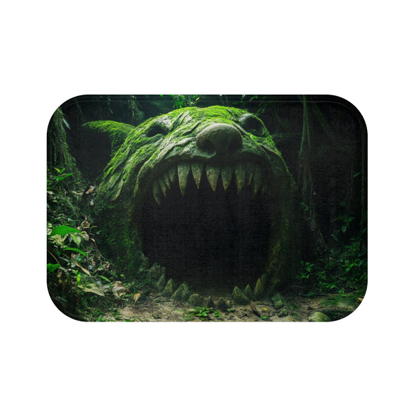 Wolf Mouth Jungle Cave Bathmat.