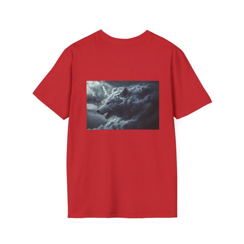 Wolf Shaped Storm Cloud T-Shirt