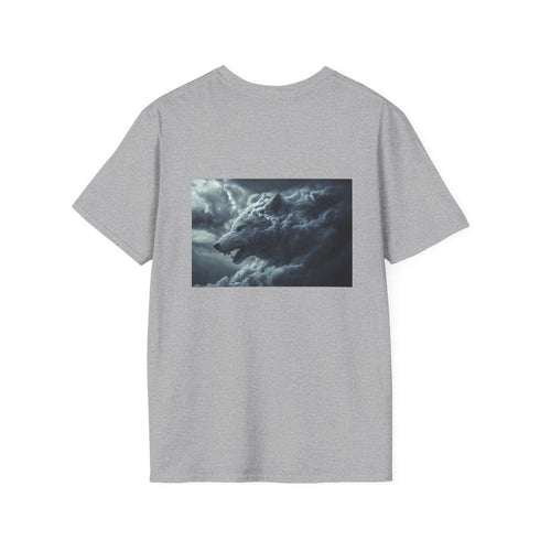 Wolf Shaped Storm Cloud T-Shirt