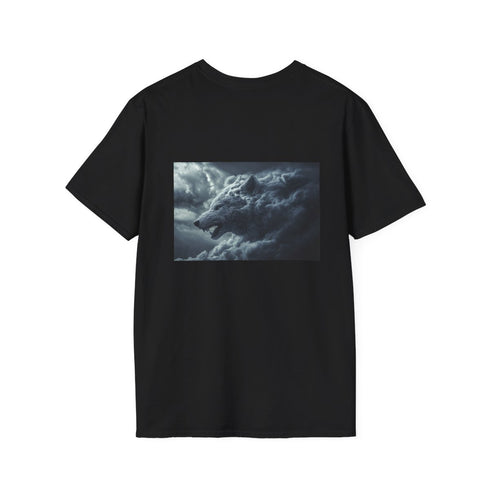 Wolf Shaped Storm Cloud T-Shirt