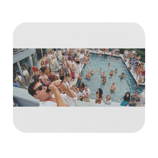 Wolf Wall Street Mouse Pad Power and Prestige at Your Fingertips