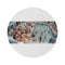 "Wolf Wall Street 2 Round Rug: Howling Homes"