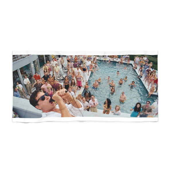 Wolf Wall Street Beach Towel