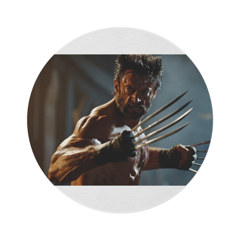 "Wolverine Claws Round Rug: Transform Your Space"