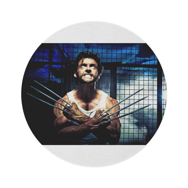 "Wolverine Round Rug: Channel Your Inner Mutant"