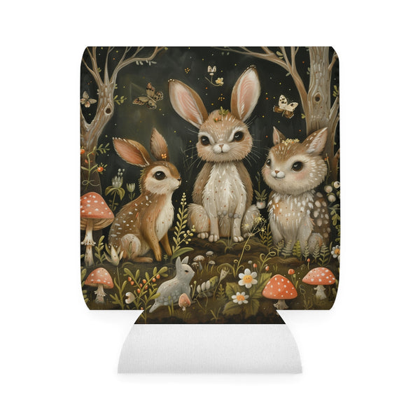 Woodland Creature Can Cooler Sleeve: Stay Cool in the Wild!