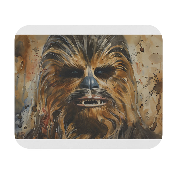Wookiee Watercolor Mouse Pad