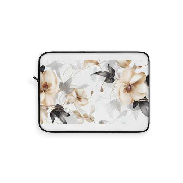"Xray Botanical Laptop Sleeve: Find Your Enchanted Garden"