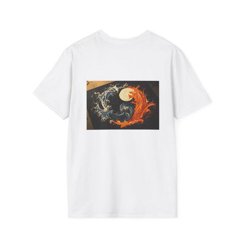 Yin Yang Waves Fire T-Shirt