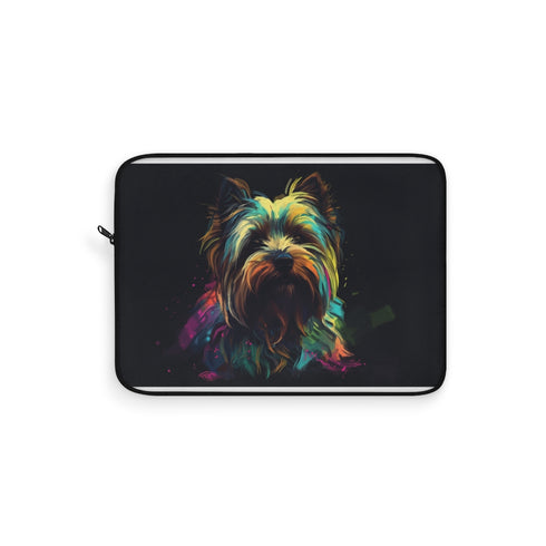 "Yorkshire Terrier Love Laptop Sleeve"