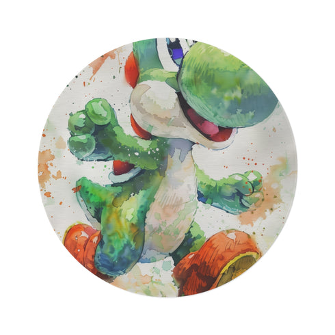 "Yoshi Adventure Round Rug"