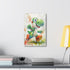 Whimsical Yoshi adventure canvas print for Nintendo fans 18"x12" 1.25"