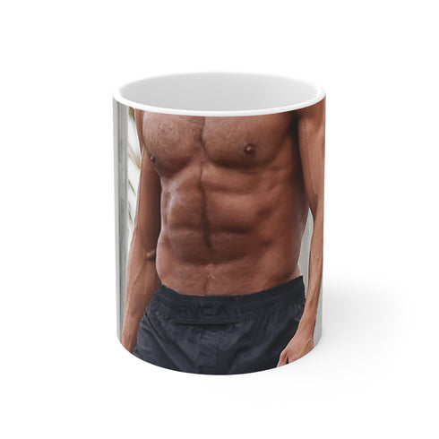 "Zac Efron Baywatch Mug: Dive into Your Morning Routine with Style!"