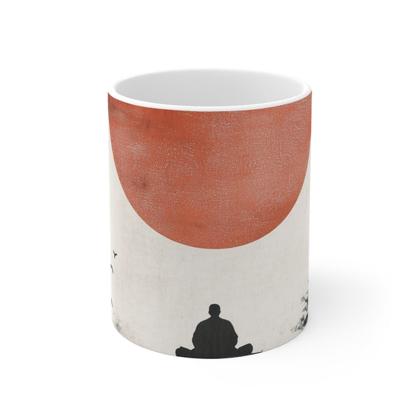 "Zen Art Minimalistic Coffee Mug"