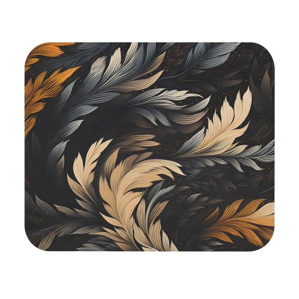Zen Calligraphy Strokes Mouse Pad
