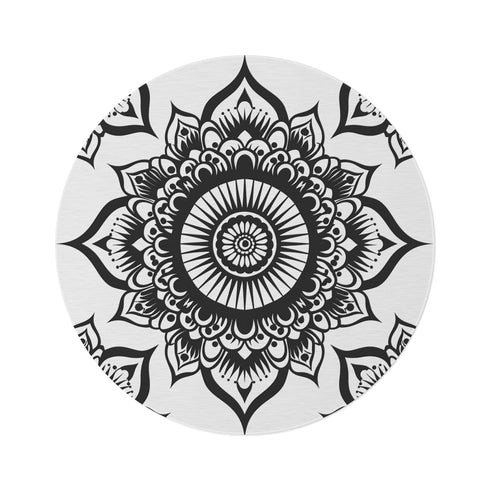 "Zen Circle Rug: Find Tranquility"