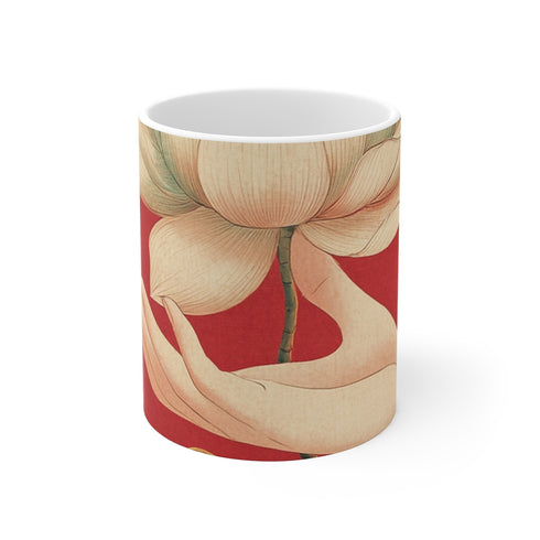 "Zen Hand Coffee Mug"