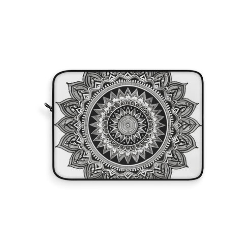 "Zen Mandala Laptop Sleeve: Protect and Find Peace"