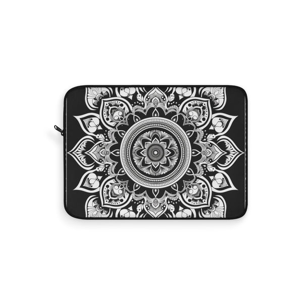 "Zen Mandala Laptop Sleeve: Serenity in Style"