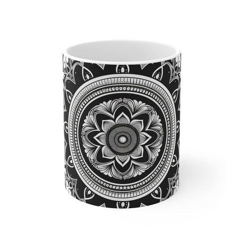 Zen Mandala Pattern Coffee Mug