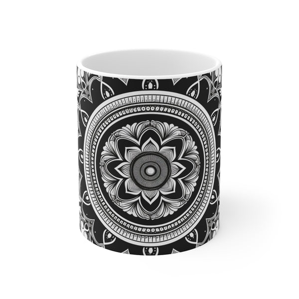 Zen Mandala Pattern Coffee Mug