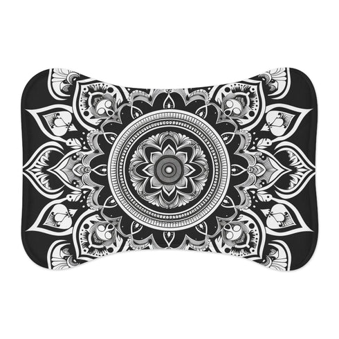 "Zen Mandala Pet Mat: Serene Comfort for Your Furry Friend"
