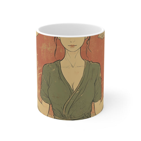 "Zen Master Ukiyo-e Mug"