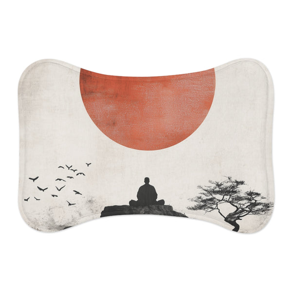 "Zen Paws: Minimalistic Pet Mat"