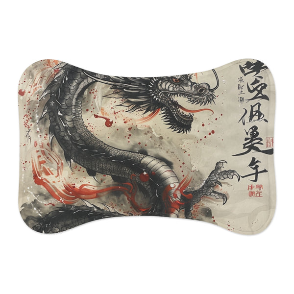 "Zen Pet Sanctuary Mat: Japanese-inspired Comfort"