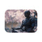 "Zen Robot Monk Bath Mat"