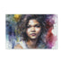 Zendaya in Watercolor: A Portrait