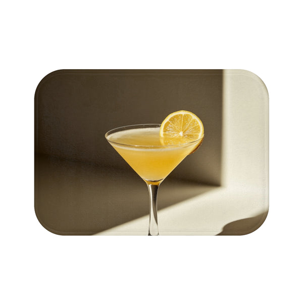 "Zesty Lemon Bath Mat Collection"