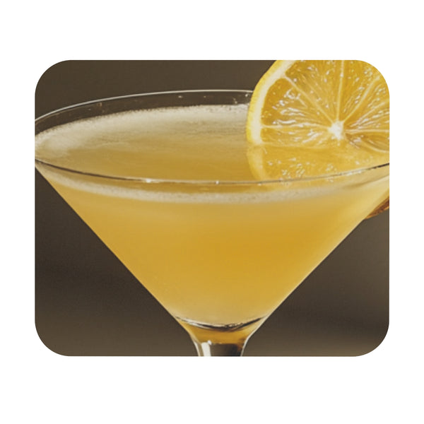 Zesty Lemon Slice Mouse Pad