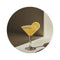 "Zesty Lemon Slice Round Rug"