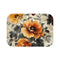 "Zombi Vintage Floral Bath Mat: Luxurious and Stylish"