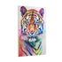 Light Gray The King of the Jungle: Bengal Tiger Canvas Print