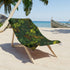 Light Gray Tropical Escape: Jungle Themed Beach Towel