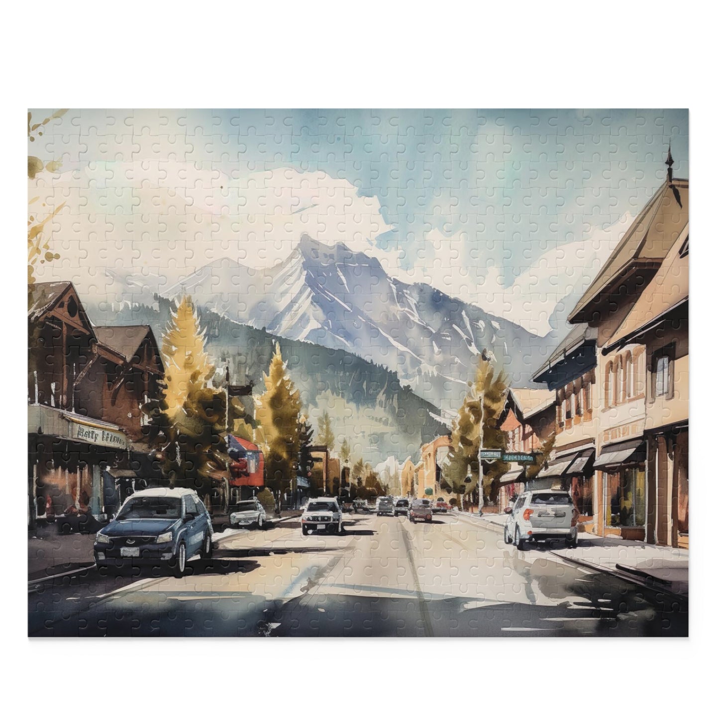 Banff National Park Jigsaw Puzzle - Engaging Adventure with Stunning Scenery