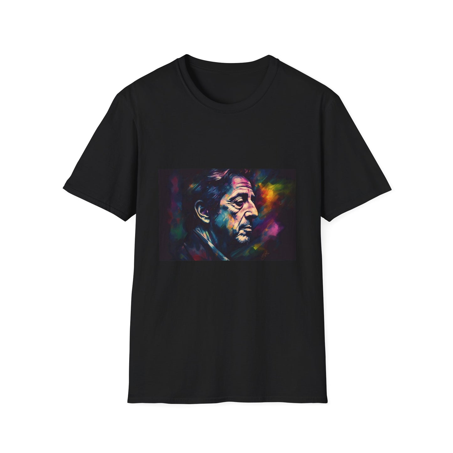 🎭 Pacino's Intensity: A Watercolor Tapestry of Raw Power and Emotion | T-Shirt | Create a list numbered 1 to 10 of relevant keywords for a tshirt of al pacino, do not mention anything about the product price or products dimensions and do not include # or @., including the most specific keywords you can think of | Prints with Passion